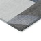 Homeroots 3' X 5' Gray Blue And Ivory Geometric Washable Indoor Outdoor Area Rug 616724 - alternate 8