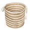 Homeroots 17" Tan Jute Basket 704903 - alternate 5