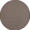 Homeroots 8' Brown Round Power Loom Area Rug 522491 - alternate 9