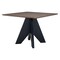 Homeroots 41" Espresso Wood Pedestal Base Square Dining Table 623359 - alternate 9