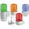 Federal Signal Warning Light, Blue, LED, 12 to 24V AC/DC, 120 to 240V AC, 85, 120 FPM, 3 29/32 in Dia. SLM200B - alternate 1