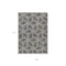 Homeroots 9' X 12' Charcoal And Gold Geometric Washable Indoor Outdoor Area Rug 613486 - alternate 8