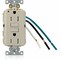 Leviton SmartlockPro GFCI 15A Leaded TR Ivory GFTR1-3LI - alternate 1
