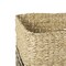 Homeroots 19" Gray Water Hyacinth Basket 609424 - alternate 8