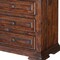 Homeroots 32" Brown Solid Wood Three Drawer Nightstand 527049 - alternate 8