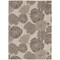 Homeroots 6' X 9' Taupe And Ivory Floral Indoor Outdoor Area Rug 550206 - alternate 1