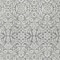 Homeroots 8' X 10' Gray And Ivory Damask Washable Indoor Outdoor Area Rug 595154 - alternate 9