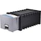 Storex Archive Storage Box, LTR, 24"D, Black/Gray STX61106U01C - alternate 6