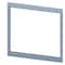 Siemens cover frame for door cutout 221.1 x 196.4 mm WxH circuit breaker 3-pole 3VA9877-0SB20 - alternate 1