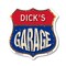 Signmission Dick's Garage, 12 Inch X 12 Inch, Plastic Sign SHI-P-12-383-DICK - alternate 1