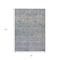 Homeroots 5' X 8' Plum And Silver Oriental Washable Indoor Outdoor Area Rug 631132 - alternate 7