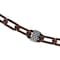 Mr. Chain 2" x 25' Brown Reflective Plastic Safety Chain 52010-25 - alternate 1