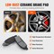 Vevor Drilled Slotted Front Rear Brake Rotors Pads Kit for Chevy Silverado GMC 55097/55133 - alternate 7