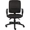 Boss Fabric Task Chair, Loop, Black B3037-BK - alternate 1