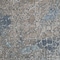Homeroots 8' X 10' Silver Blue And Brown Abstract Washable Indoor Outdoor Area Rug 596833 - alternate 8