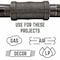 B & K 3/8 in. FIP each X 3/8 in. D FIP Black Malleable Iron Union 501570 - alternate 5