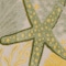 Homeroots 8' Green And Yellow Starfish Indoor Outdoor Runner Rug 548040 - alternate 9