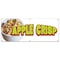 Signmission Apple Crisp Banner Concession Stand Food Truck Single Sided B-72 Apple Crisp19 - alternate 1