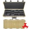 Eylar 38in Hard Rifle Case Equipped With Ragar Reconfigurable & Reusable XP Crosslinked Foam Insert SA00013-TAN-RG-XP - alternate 1