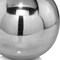 Homeroots 10" Silver Buffed Aluminum Decorative Orb 354596 - alternate 5