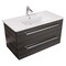 Cutler Silhouette Collection 30 in Wall Mount Bathroom Vanity - 2 Drawers With Top, Zambukka FV-ZAMBUKKA30 - alternate 6