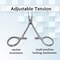 A2Z Scilab Angled Locking Forceps 6.25 Inches, Half Serrated Jaw, Stainless Steel A2Z-ZR1156 - alternate 7