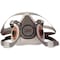 3M Half Facepiece Reusable Respirator, 6000 Series, Thermoplastic Elastomer, Size Small 6100 - alternate 1