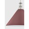 Hudson Valley Lighting Painted No. 2 21 in. Pendant in Polished Nickel/Soft Crimson by Mark D. Sikes MDS352L-PN/CRN - alternate 7