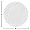 Brooklace 4" White Cambridge Lace Doilies 1000 PK 500233 - alternate 2