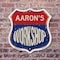 Signmission Aaron's Workshop, 12 Inch X 12 Inch, Plastic Sign SHI-P-12-489-AARON - alternate 6