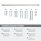 Amerock Riva 18 inch 457mm Center-to-Center Satin Nickel Appliance Pull BP55371G10 - alternate 3