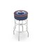 Holland Bar Stool Co 25" Edmonton Oilers Cushion Seat, 2-Ring Chrome Swivel Bar Stool L7C125EdmOil - alternate 1