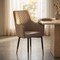 Leisuremod Allure Modern Tufted PU Leather Accent Dining Chair with Arms ACA52TP - alternate 10