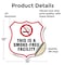 Signmission No Smoking Shield Label Set This Is A Sm, 12 Inch X 12 Inch, Vinyl Decal SHI-D-12-399 - alternate 5