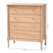 Baxton Studio Laurent Chest, 4-Drawer Bedroom Organizer 266-14565-ZORO - alternate 9