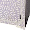 Homeroots 29" Purple Manufactured Wood Drawer Chest 389726 - alternate 5