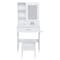 Homeroots 24" White Wood Lighted Mirrored Dresser 691707 - alternate 1