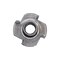 Auveco Tee Nuts 1/4in-20 x 5/16in 4 Prong Slimline, 100PK 11325 - alternate 2
