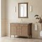 James Martin Vanities Kinnsden 48" Single Vanity, Weathered Oak w/ 3 CM Victorian Silver Silestone Top D680-V48-WTO-3VSL - alternate 10