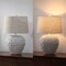 Jonathan Y Alaro 24.5" Farmhouse Coastal Water Hyacinth Basket LED Table Lamp, White JYL6501C - alternate 8