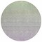 Homeroots 8' Artichoke Green And Lavender Round Ombre Washable Indoor Outdoor Area Rug 588974 - alternate 8