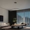 Jonathan Y Brice 23.75" Modern Contemporary Metal Round Dimmable Integrated LED Pendant, Gray JYL7203E - alternate 13