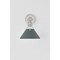 Hudson Valley Lighting Painted No. 2 Wall Sconce in Polished Nickel/Soft Green by Mark D. Sikes MDS350-PN/SSG - alternate 5
