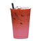 Smarty Had A Party 12 oz. Clear Red Disposable Plastic Party Cups, 240PK 512C-RD-CASE - alternate 9