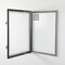 M&T Displays 4x8.5.11 Inch Enclosed Lockable Sealed Poster Showboard Black Aluminum Noticeboard USBBS10481X2000 - alternate 6