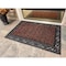 Grassworx Clean Machine 24 in. W X 36 in. L Brown Wrought Iron Stems and Leaves Astroturf Door Mat 10376817 - alternate 2