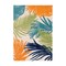 World Rug Gallery Amalfi Contemporary Tropical Floral Indoor/Outdoor Area Rug 4 ft x 6 ft Multi 8013MULTI4X6 - alternate 4