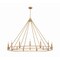 Z-Lite Dennison 16-Light Chandelier, 59.75 in W, Signature Brass 4005-16SBR - alternate 6