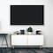 Ghent Fabric Bulletin Board, Satin Aluminum Frame, 4’H x 10’W, Black AT410F95 - alternate 3