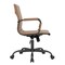 Leisuremod Harris Faux Leather Office Chair - Mid-Back Ergonomic Swivel Desk Chair, Iron Base HOBL19LBRL - alternate 10